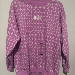 NWT Nike Kids Purple Patterned Sweatshirt